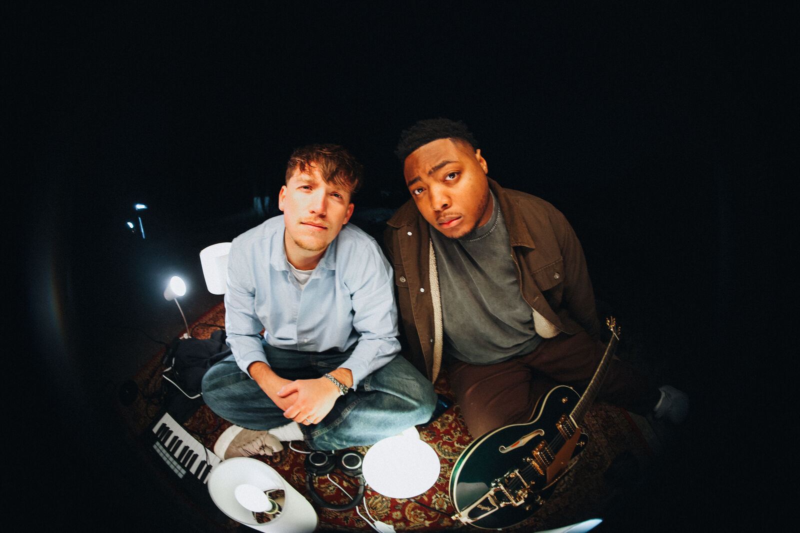 Jude and Sincer at night
