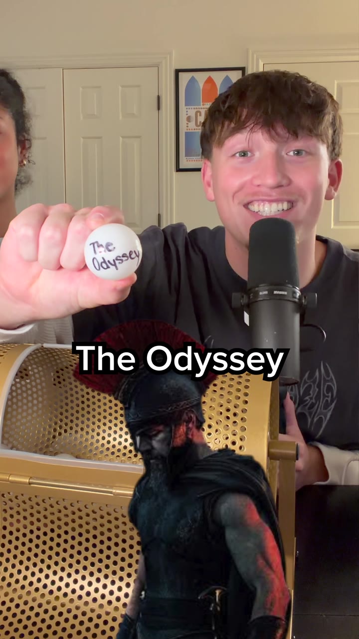 Episode title card: making a song like The Odyssey