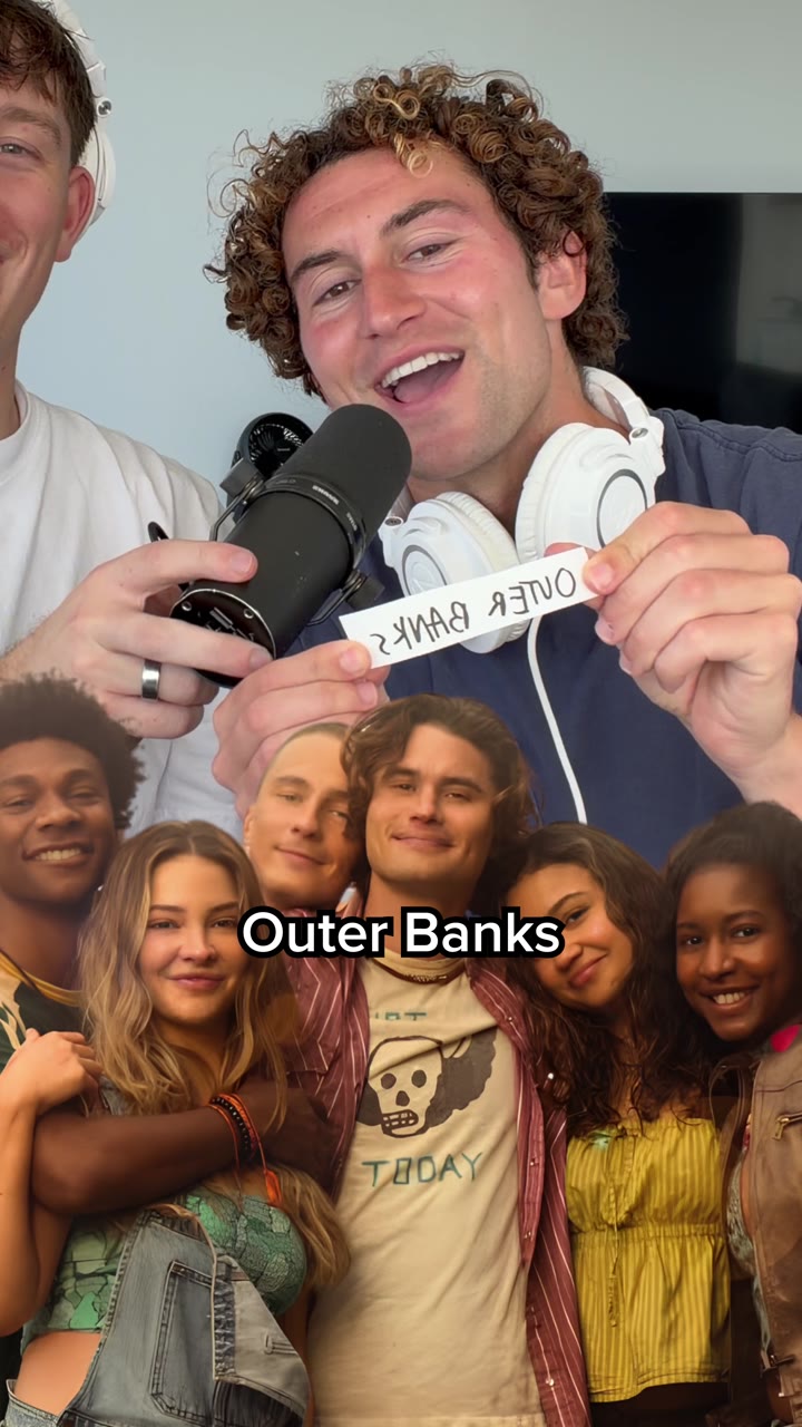 Episode title card: making a song for Outer Banks